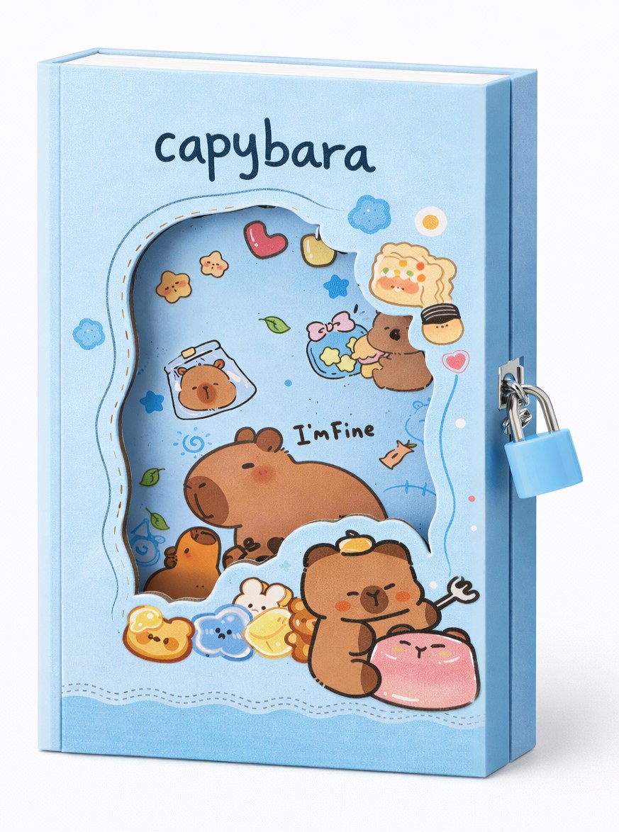 Блокнот детский А6 с замком ST05083