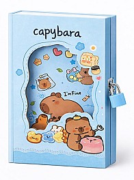 Carnet pentru copii A6 cu lacat ST05083