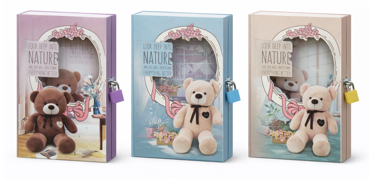 Carnet pentru copii A6 cu lacat ST05087