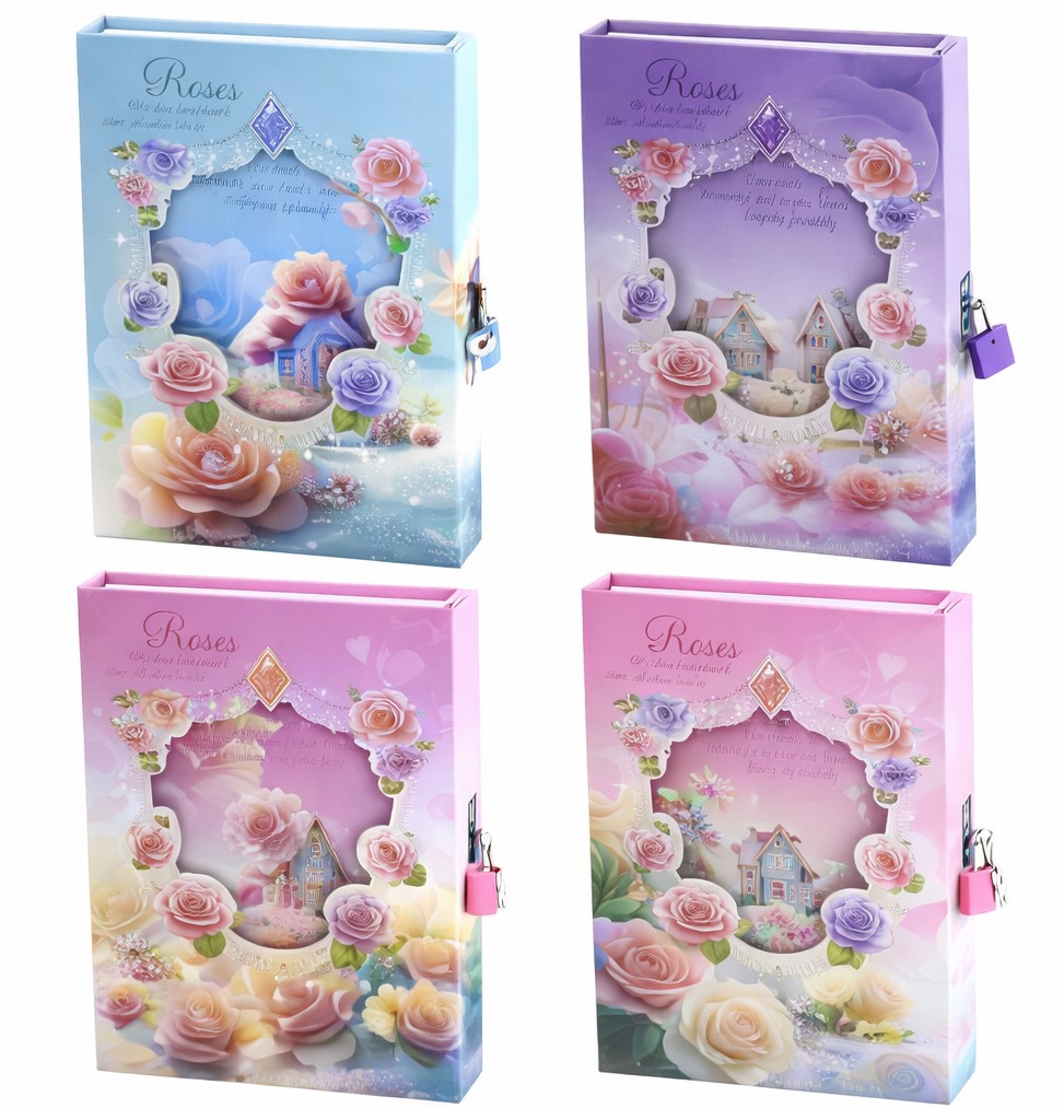 Carnet pentru copii A6 cu lacat ST05088