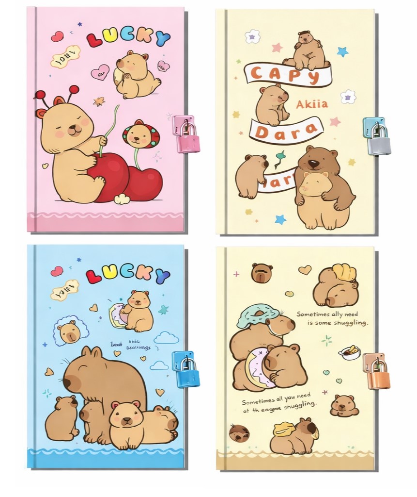 Блокнот детский А5 с замком ST05055