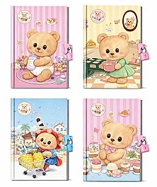 Carnet pentru copii A5 cu lacat ST05058