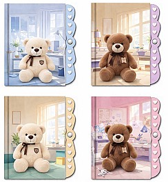 Carnet pentru copii A5 cu cod ST05076