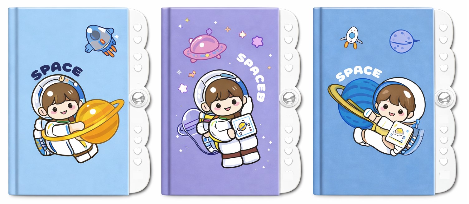 Carnet pentru copii A6 cu cod ST05092