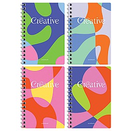 Carnet de notite  A6  80 foi cu spirala laterala 12797