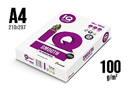 Hartie xerox, IQ Selection, A4, 100gr/m2, 500 foi, clasa A