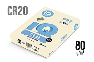 Hartie colorata IQ COLOR A4 Pastel CR20 (80 gr/m2, 500 foi)