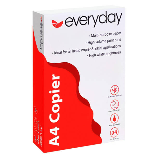 Hartie pentru tehnica de birou Nectere EVERYDAY A4 (75 gr/m2, 500 foi) clasa C