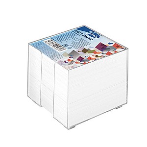 Hartie pentru notite box Forofis 91031, 9x9 m, 800 foi, alba