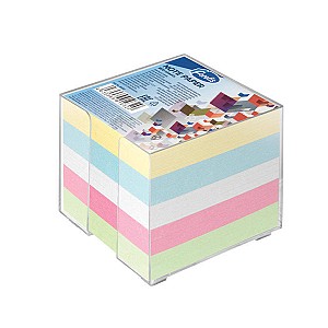 Hartie pentru notite box Forofis 91032, 9x9 m, 800 foi, 5 culori