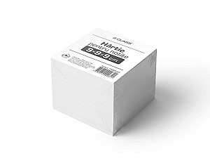 Hartie pentru notite, 9x9x9 cm, alba