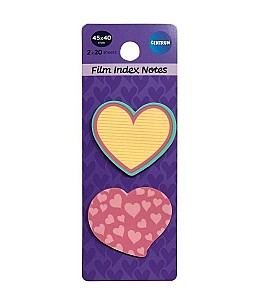 Индексы клейкие Centrum 89817, 45х40мм, 2 цветовх20 листов