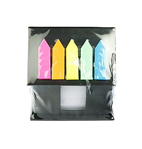 Бумага для заметок и индексы в боксе Домик