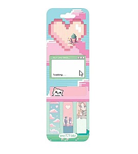 Набор закладок и индексов Meshu 362694 Pixel love 20 листов