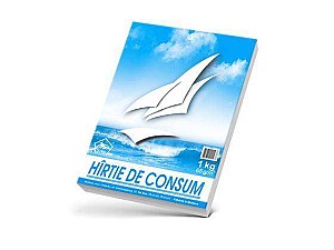Hartie de consum, alba, 250 foi, A4, densitatea 65 gr
