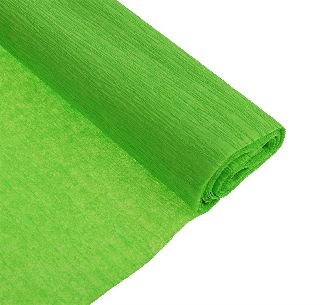 Бумага креповая 9755/17, светло-зеленая