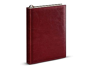Agenda nedatata ST04734, A5, bordeaux