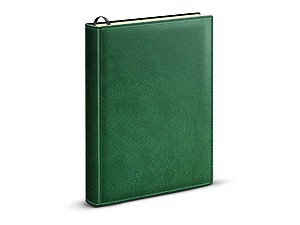 Agenda nedatata ST04736, A5, verde