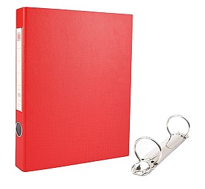 Mapa cartonata 2 inele, 30 mm, A4, rosu