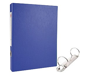 Mapa cartonata 2 inele, 30 mm, A4, albastra