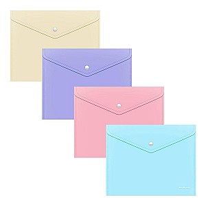 Mapa-plic cu buton ErichKrause 59167 Fizzy Classic A5 asortat