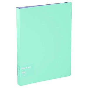 Mapa din plastic cu 4 inele Berlingo RB44D922 Haze A4, menta