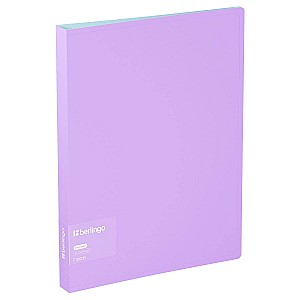 Mapa din plastic cu 4 inele Berlingo RB44D924 Haze A4, liliac