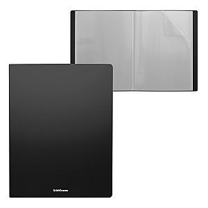 Mapa cu 10 folii ErichKrause 43060 Matt Classic A4, negru