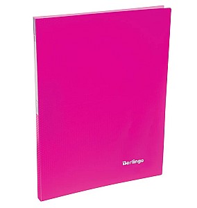 Mapa cu clema laterala Berlingo ACp01813 Neon A4, 700mkm, roz