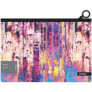 Mapa cu fermoar Berlingo ZGnA4974 Frenzy A4 180 mkm, glitter