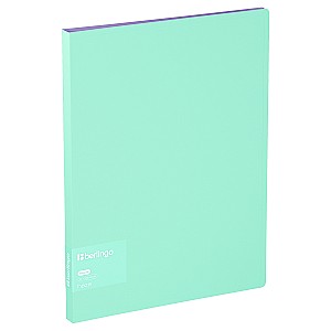 Папка-скоросшиватель Berlingo FS417922 Haze 700мкм A4, бирюзовая-фиолетовая