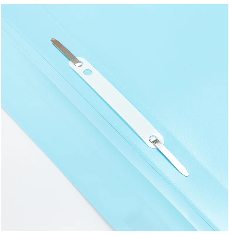 Скоросшиватель пластиковый Berlingo ASp04610 Instinct А4, аквамарин