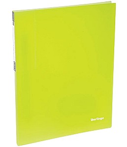 Папка-скоросшиватель Berlingo AHp00803 Neon 700мкм A4, желтая