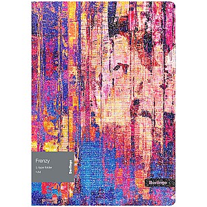 Mapa-colt Berlingo LFGA4974 Frenzy A4, 200 mkm, cu desen, glitter