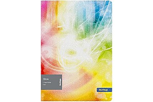 Папка-уголок Berlingo LFGA4971 Glow A4, 200 мкм, с рисунком, глиттер