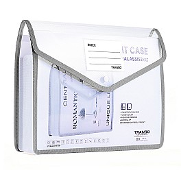Mapa-plic cu buton si burduf 20x33cm ST05342