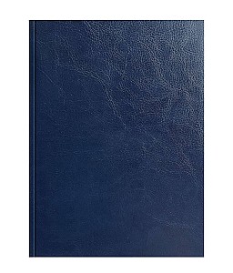 Caiet A4 96 foi, patratele, coperta tare, albastru