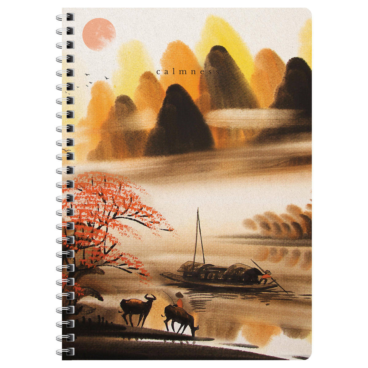 Registru 120 foi patratele 52736 pe spirala, laminare mat, lac selectiv 70gr