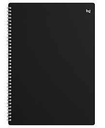 Registru 48 foi patratele 08685 spirala, coperta plastic, negru