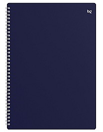 Registru 80 foi patratele 08690 spirala, coperta plastic, albastru