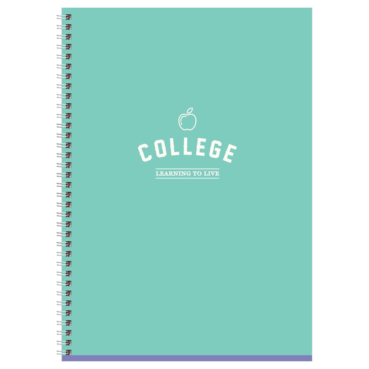 Registru 80 foi patratele 11910 spirala, laminare soft-touch