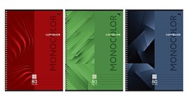 Caiet  A4  80 foi patr. pe spira 63257