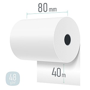 Role termo 80mm x 40m