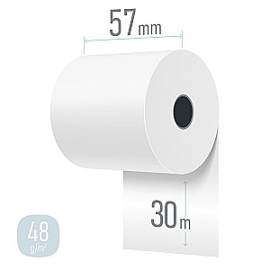 Role termo 57mm x 30m