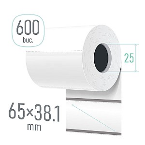 Etichete termice de pret 65x38,1 (600 bucati)