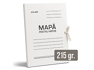 Mapa din carton cu legaturi, 215 gr