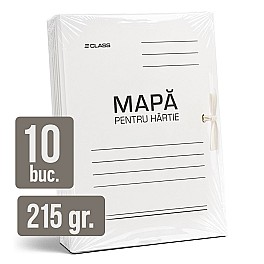Mapa din carton cu legaturi 215 g (10 buc.)