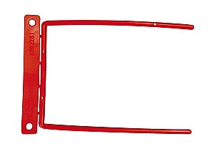 Alonja pentru documente Q-CONNECT KF02281, 8 cm, rosu