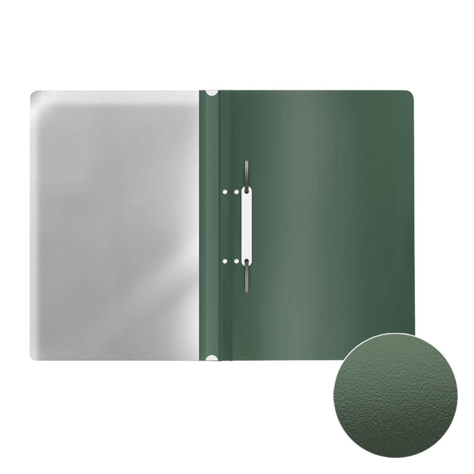 Скоросшиватель пластиковый с перфорацией ErichKrause 50041 Fizzy Vivid А4, зеленый