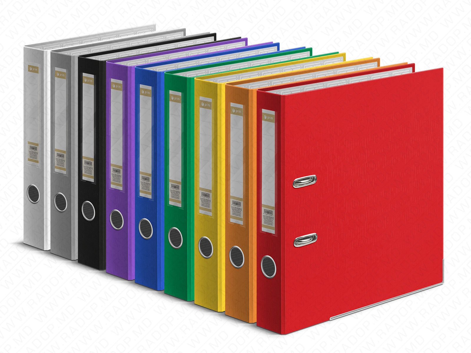 Biblioraft A4  50mm verde PRIM  ST04742